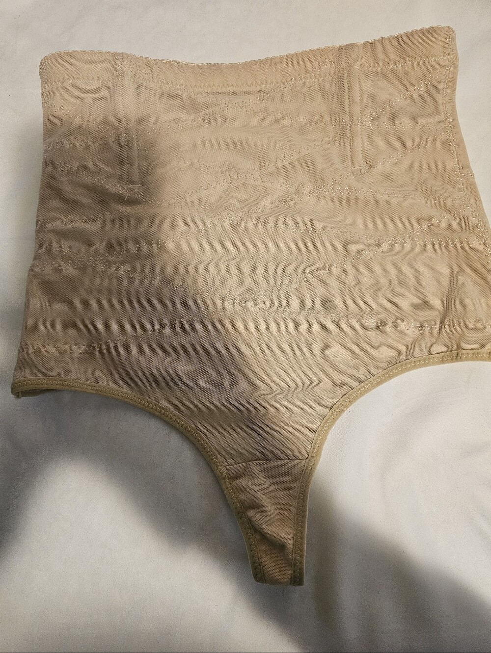 New High-Waisted Shaping Briefs - Nude Sz. L